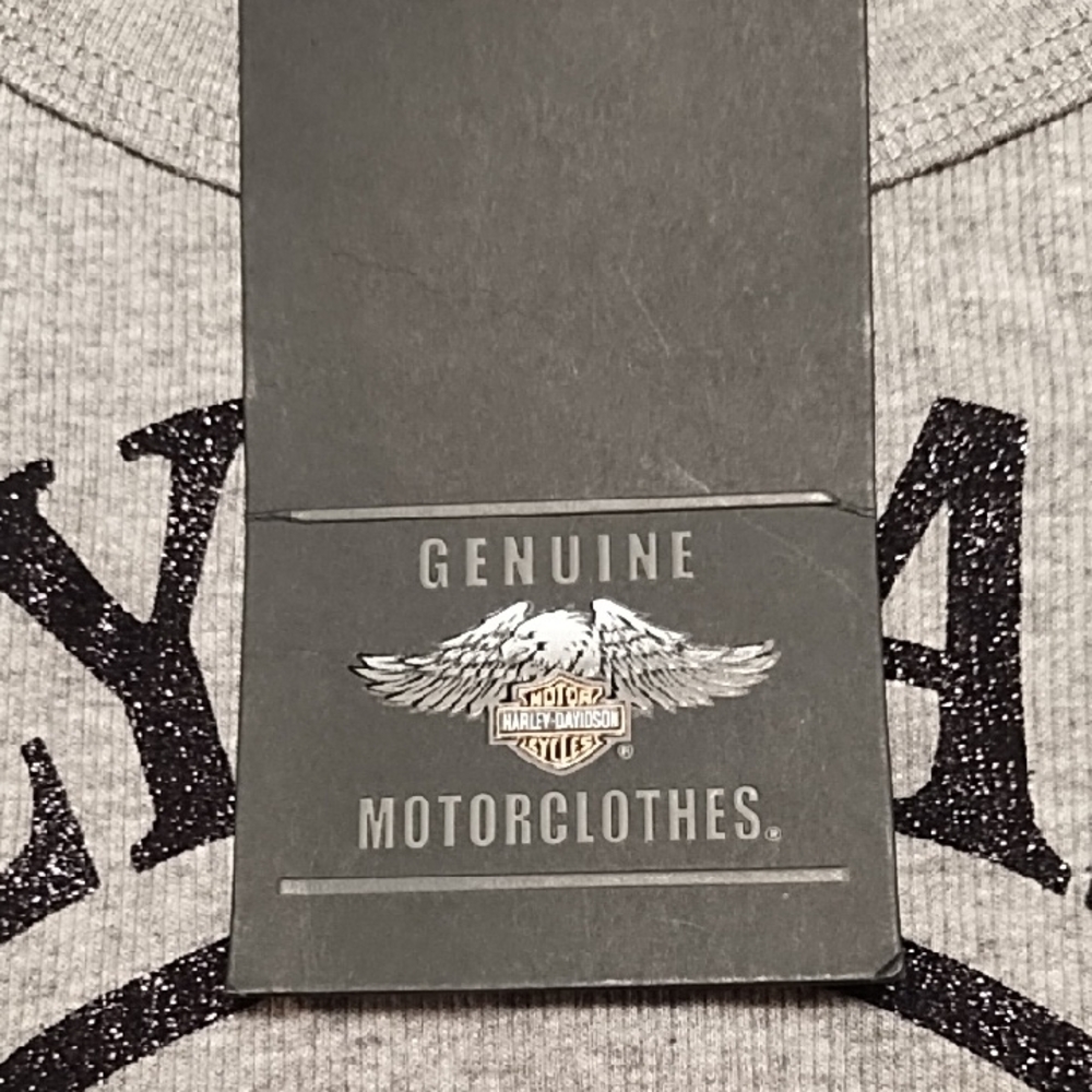 NWT Harley-Davidson Gray MotorClothes Tank Top - Picture 4 of 5